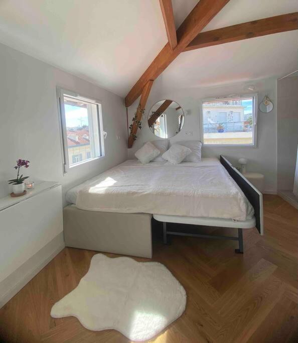 Heart Of Nice-Rooftop Seaside Studio Экстерьер фото